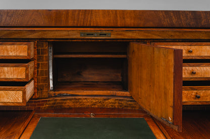Biedermeier Sekretär / Zylinderbüro in Mahagoni - 1.Hälfte des 19.Jahrhunderts
