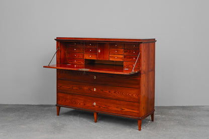 Großer Biedermeier Sekretär in Eiche - 1.Hälfte des 19.Jahrhunderts