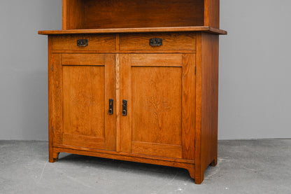 Jugendstil Buffetschrank in Eiche - Anfang des 20.Jahrhunderts