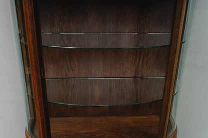 Jugendstil Vitrinenschrank in Eiche - Anfang des 20.Jahrhunderts