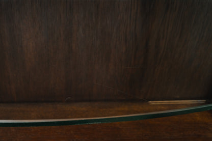 Jugendstil Vitrinenschrank in Eiche - Anfang des 20.Jahrhunderts