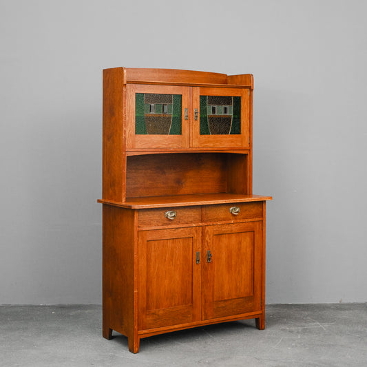 Jugendstil Buffetschrank in Eiche - Anfang des 20.Jahrhunderts
