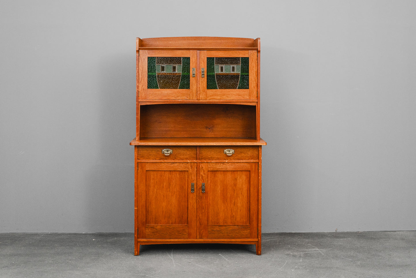 Jugendstil Buffetschrank in Eiche - Anfang des 20.Jahrhunderts