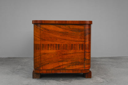 Art Déco Schreibtisch in Nussbaum - um 1930