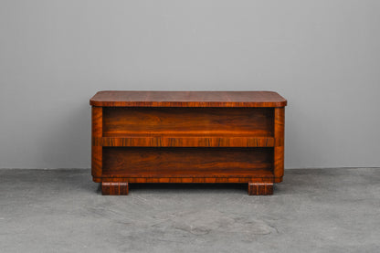 Art Déco Schreibtisch in Nussbaum - um 1930
