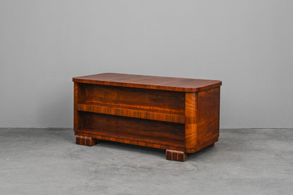 Art Déco Schreibtisch in Nussbaum - um 1930