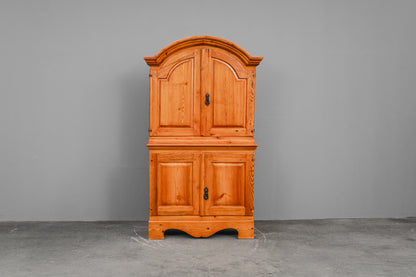 Barock Aufsatzschrank in Kiefer - aus dem 18.Jahrhundert