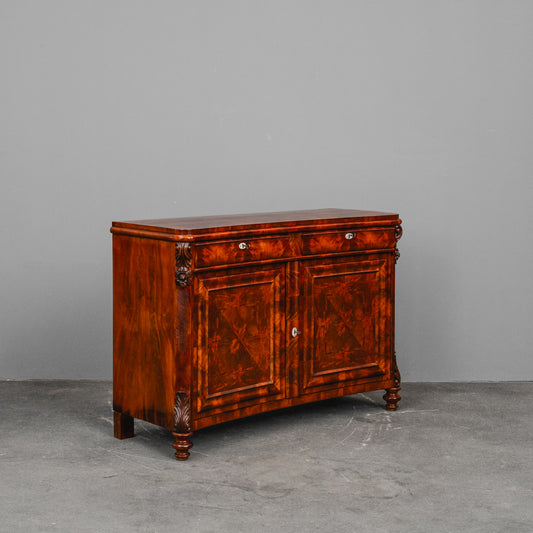 Louis Philippe Anrichte / Sideboard in Mahagoni - Mitte des 19.Jahrhunderts