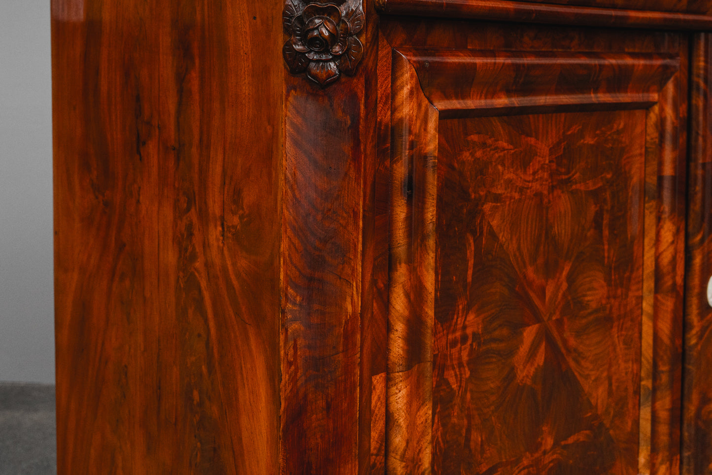 Louis Philippe Anrichte / Sideboard in Mahagoni - Mitte des 19.Jahrhunderts