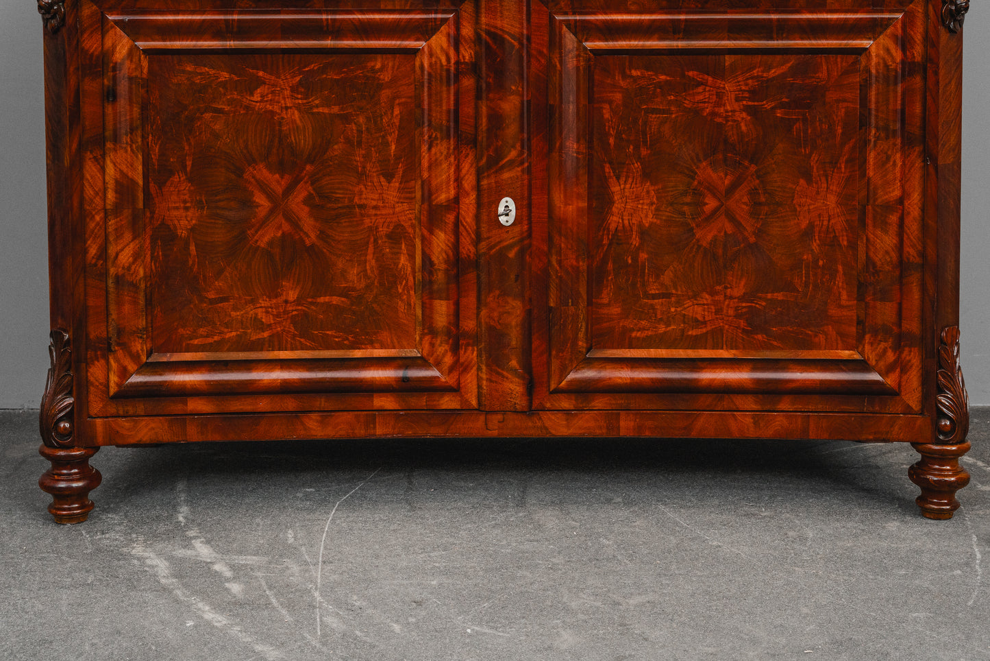 Louis Philippe Anrichte / Sideboard in Mahagoni - Mitte des 19.Jahrhunderts