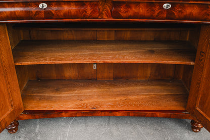Louis Philippe Anrichte / Sideboard in Mahagoni - Mitte des 19.Jahrhunderts
