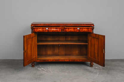 Louis Philippe Anrichte / Sideboard in Mahagoni - Mitte des 19.Jahrhunderts
