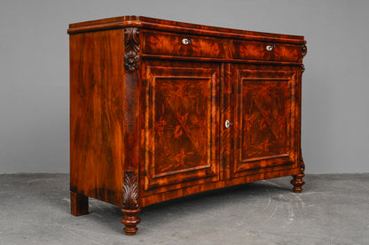 Louis Philippe Anrichte / Sideboard in Mahagoni - Mitte des 19.Jahrhunderts
