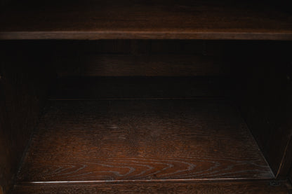 Jugendstil Aufsatzschrank in Eiche - Anfang des 20.Jahrhunderts
