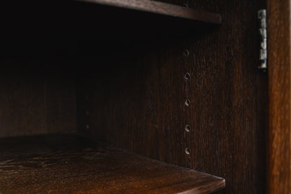 Jugendstil Aufsatzschrank in Eiche - Anfang des 20.Jahrhunderts