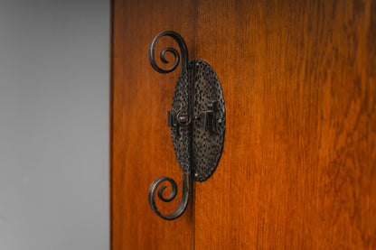 Jugendstil Aufsatzschrank in Eiche - Anfang des 20.Jahrhunderts