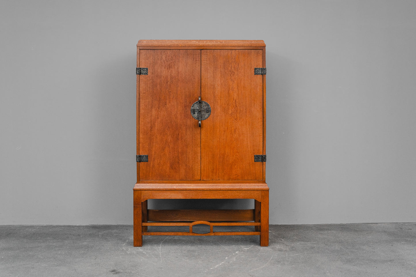 Jugendstil Aufsatzschrank in Eiche - Anfang des 20.Jahrhunderts