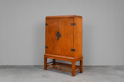 Jugendstil Aufsatzschrank in Eiche - Anfang des 20.Jahrhunderts