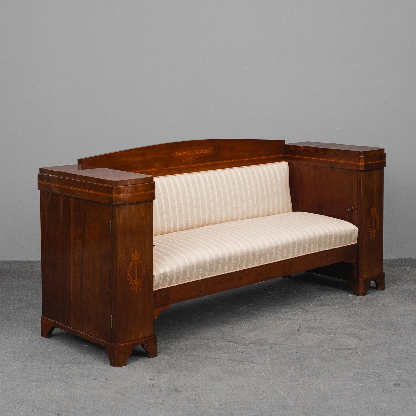 Sofa im Empire Stil in Mahagoni - Anfang des 20.Jahrhunderts