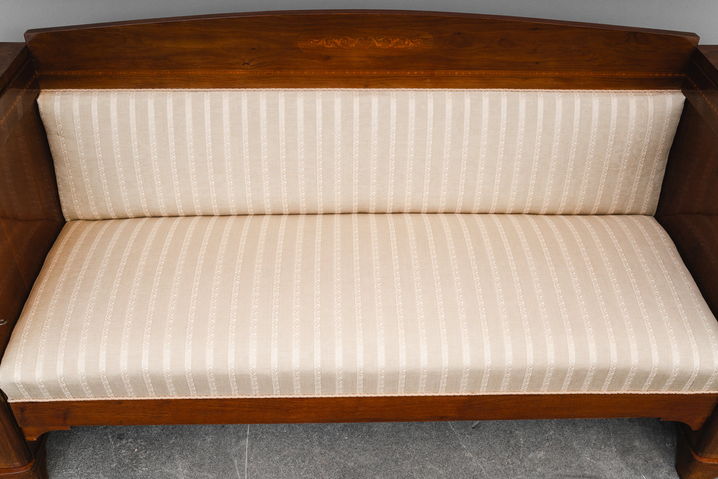 Sofa im Empire Stil in Mahagoni - Anfang des 20.Jahrhunderts