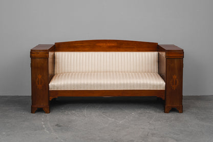 Sofa im Empire Stil in Mahagoni - Anfang des 20.Jahrhunderts