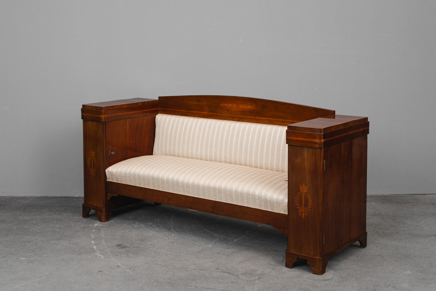 Sofa im Empire Stil in Mahagoni - Anfang des 20.Jahrhunderts