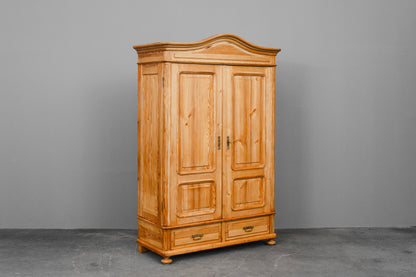 Jugendstil Kleiderschrank in Kiefer - Anfang des 20.Jahrhunderts