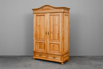 Jugendstil Kleiderschrank in Kiefer - Anfang des 20.Jahrhunderts