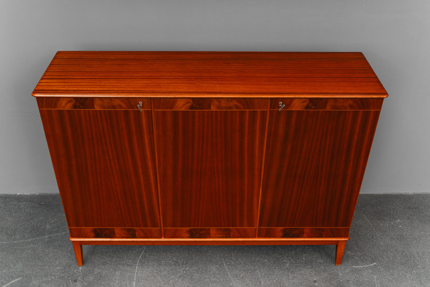 Mid-Century Sideboard in Mahagoni - Mitte des 20.Jahrhunderts