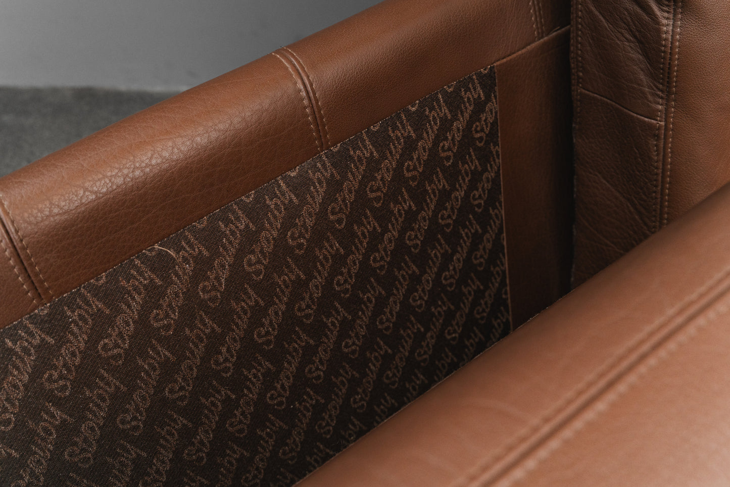 Danish Design Ledersofa - 1990er Jahre