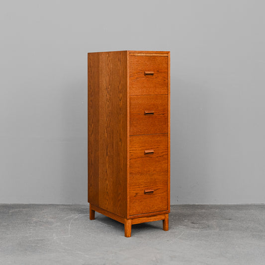 Mid-Century Aktenschrank / Schubladenschrank in Eiche - Mitte des 20.Jahrhunderts