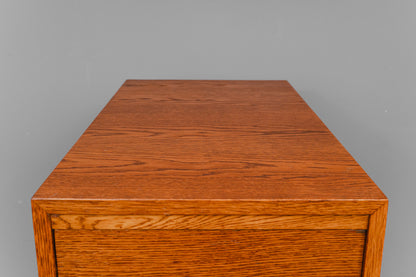 Mid-Century Aktenschrank / Schubladenschrank in Eiche - Mitte des 20.Jahrhunderts