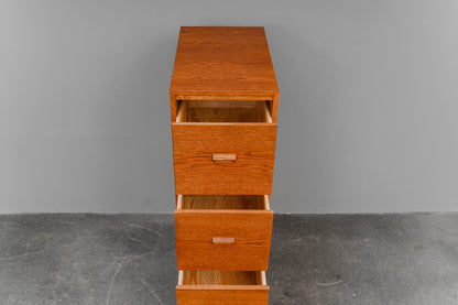 Mid-Century Aktenschrank / Schubladenschrank in Eiche - Mitte des 20.Jahrhunderts