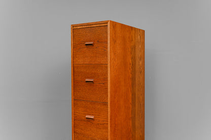 Mid-Century Aktenschrank / Schubladenschrank in Eiche - Mitte des 20.Jahrhunderts