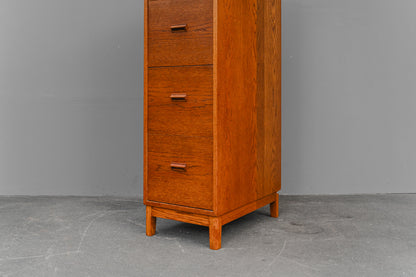 Mid-Century Aktenschrank / Schubladenschrank in Eiche - Mitte des 20.Jahrhunderts