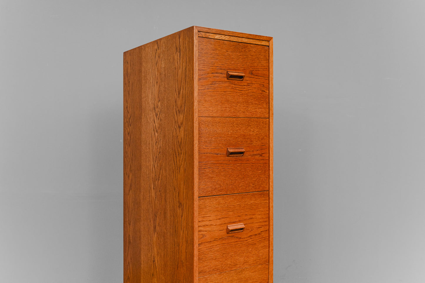 Mid-Century Aktenschrank / Schubladenschrank in Eiche - Mitte des 20.Jahrhunderts