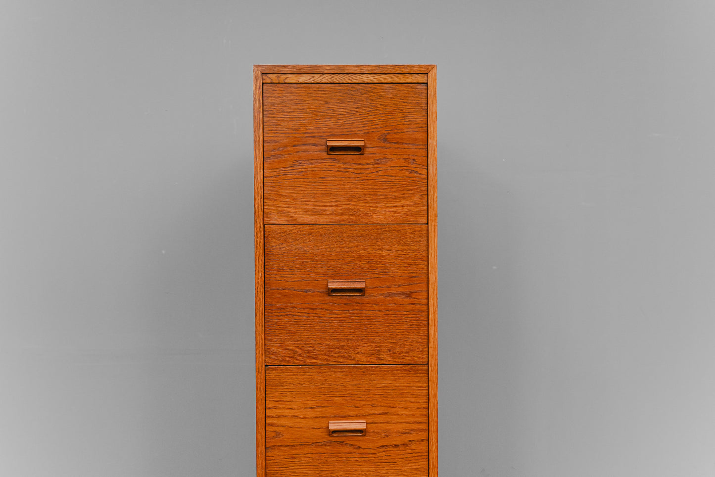 Mid-Century Aktenschrank / Schubladenschrank in Eiche - Mitte des 20.Jahrhunderts