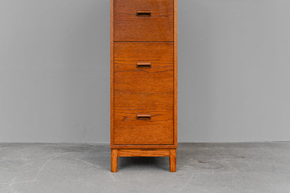 Mid-Century Aktenschrank / Schubladenschrank in Eiche - Mitte des 20.Jahrhunderts