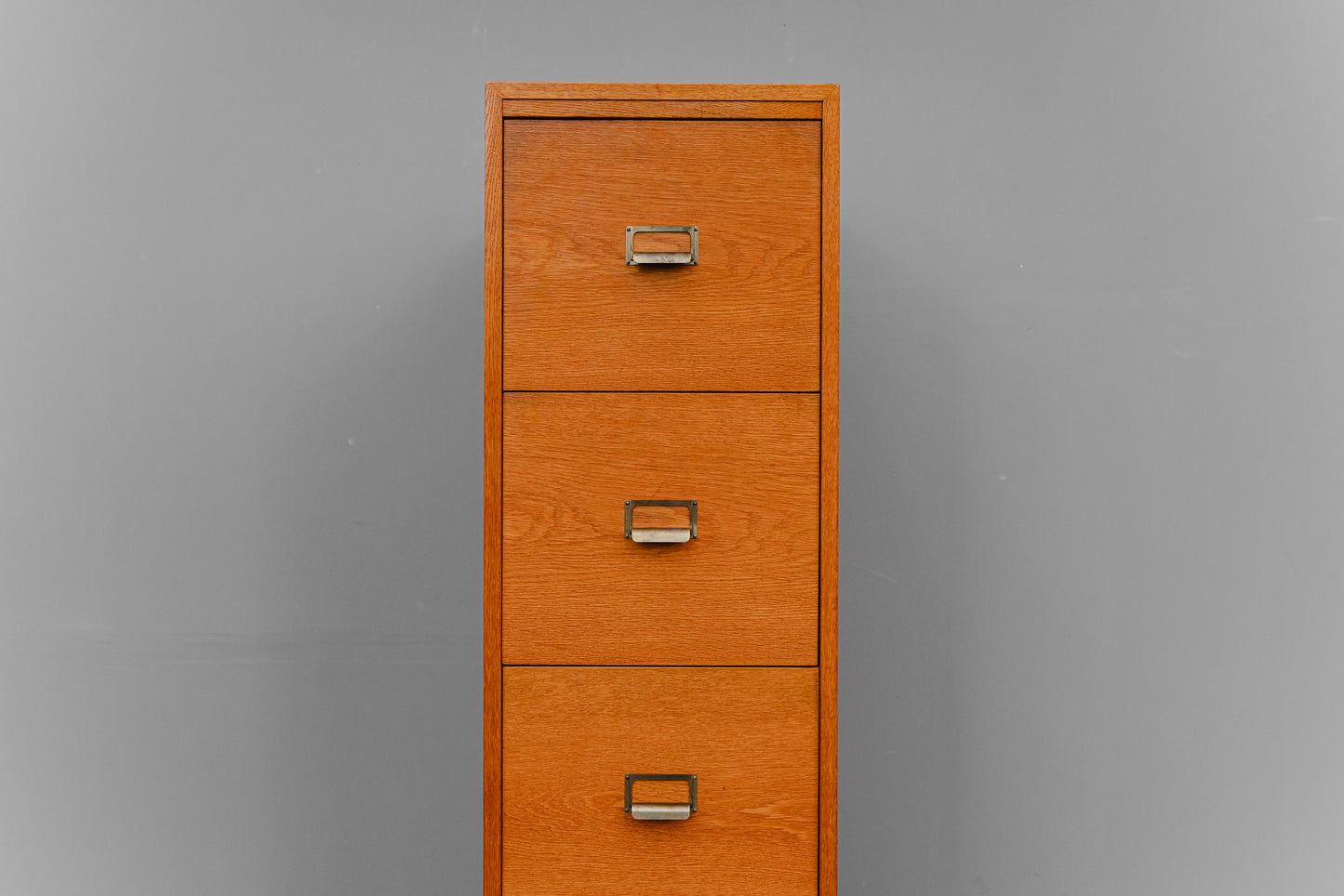 Mid-Century Schubladenschrank / Aktenschrank in Eiche - Mitte des 20.Jahrhunderts