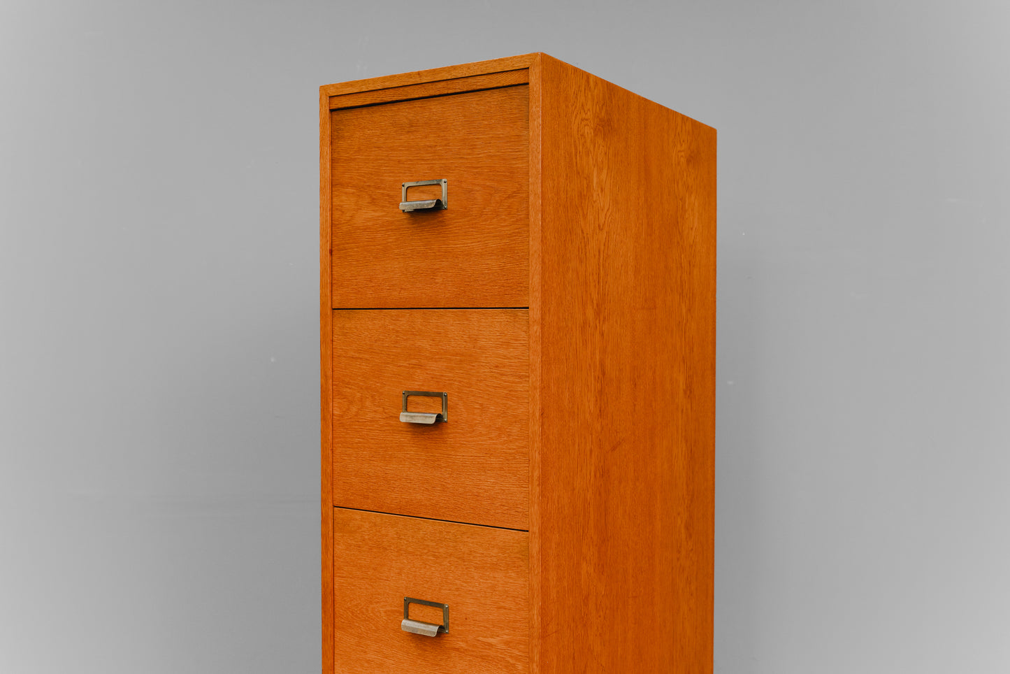 Mid-Century Schubladenschrank / Aktenschrank in Eiche - Mitte des 20.Jahrhunderts