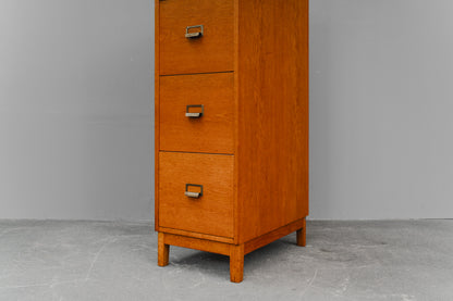 Mid-Century Schubladenschrank / Aktenschrank in Eiche - Mitte des 20.Jahrhunderts
