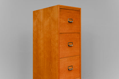 Mid-Century Schubladenschrank / Aktenschrank in Eiche - Mitte des 20.Jahrhunderts