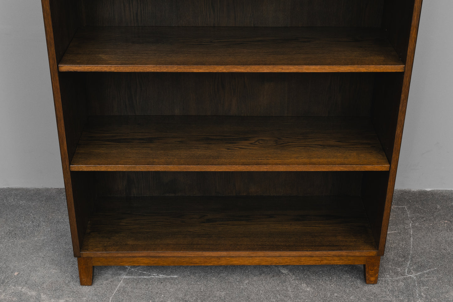 Kleines Mid-Century Bücherregal in Eiche - Mitte des 20.Jahrhunderts
