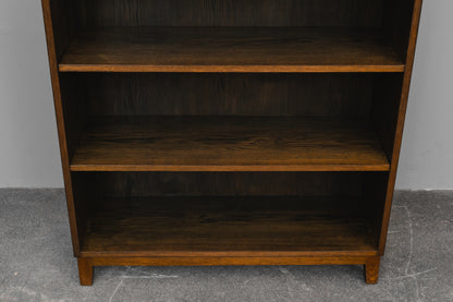 Kleines Mid-Century Bücherregal in Eiche - Mitte des 20.Jahrhunderts