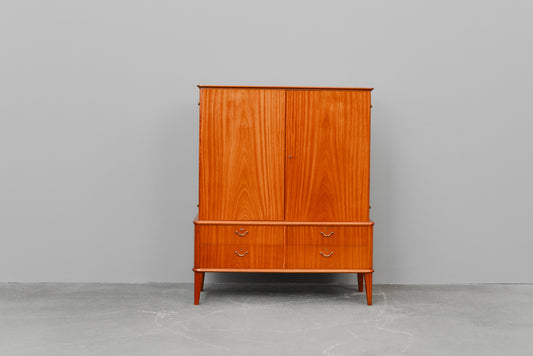 Mid-Century Highboard in Mahagoni - Mitte des 20.Jahrhunderts