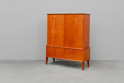 Mid-Century Highboard in Mahagoni - Mitte des 20.Jahrhunderts
