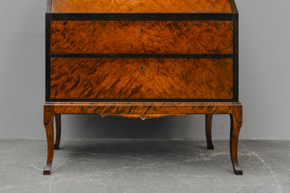 Art Déco Schrägklappen-Sekretär - 1.Hälfte des 20.Jahrhunderts