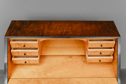 Art Déco Schrägklappen-Sekretär - 1.Hälfte des 20.Jahrhunderts
