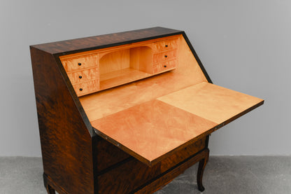 Art Déco Schrägklappen-Sekretär - 1.Hälfte des 20.Jahrhunderts