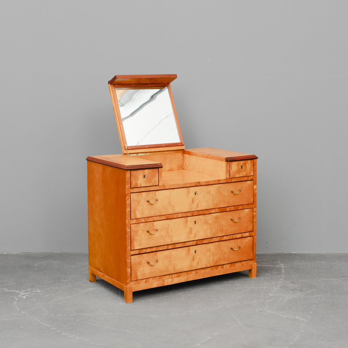 Mid-Century Spiegelkommode - Mitte des 20.Jahrhunderts